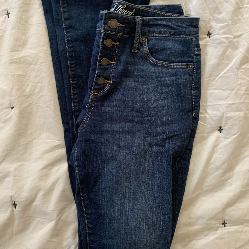 Universal Thread Button Fly Jeans - image 1